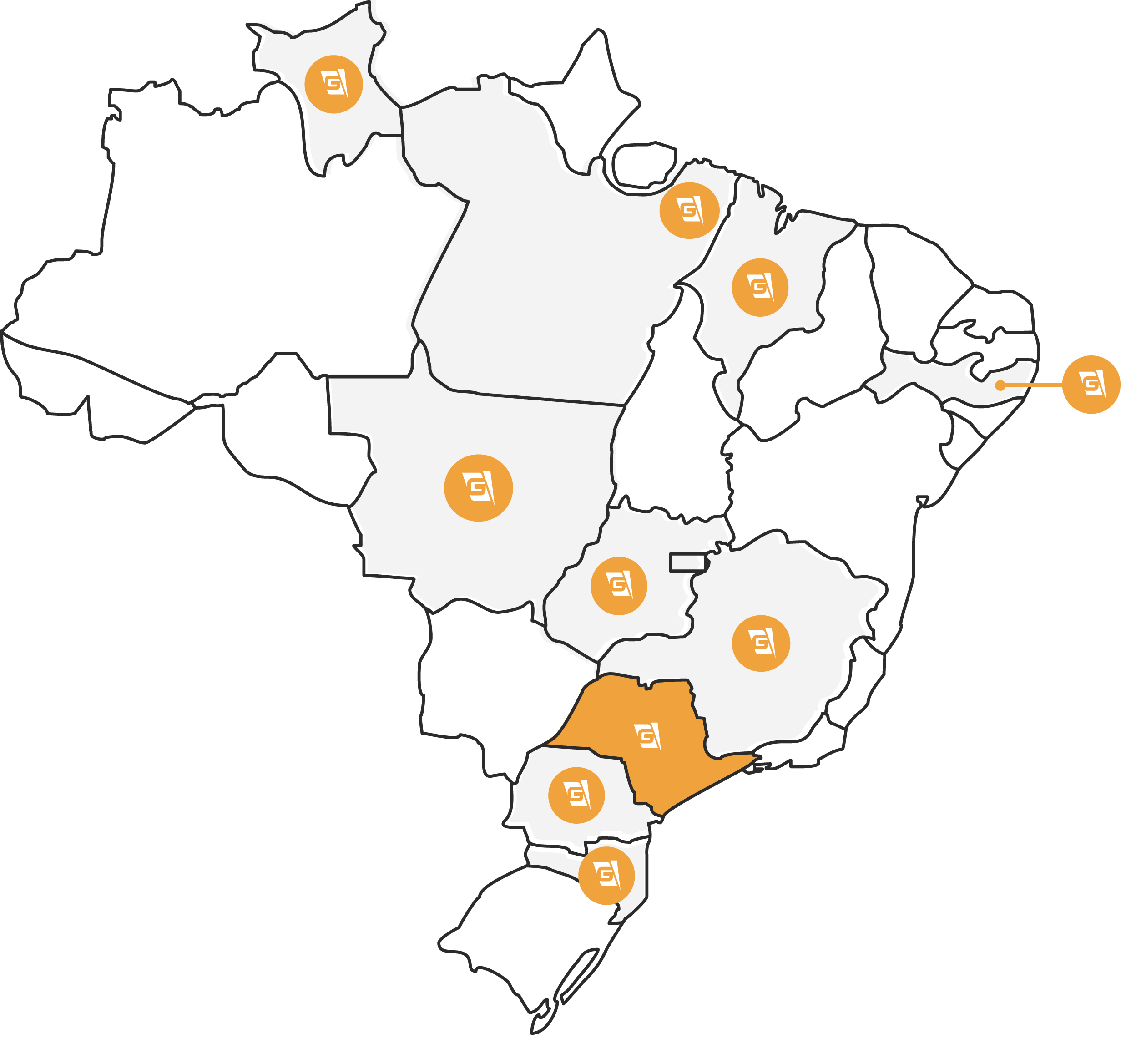 Mapa de cobertura